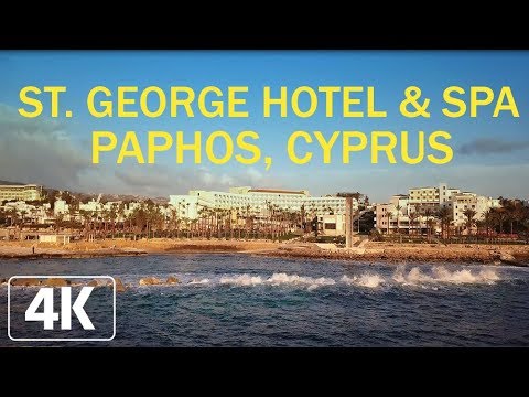St. George Hotel Spa U0026 Golf Beach Resort. Cyprus 4К Quality