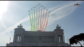 Frecce Tricolori Roma Festa Delle Forze Armate 4 Novembre 2017