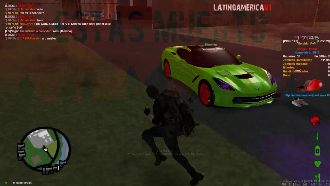 Eventos | Server | MTA | Latinoamerica V1 | OverGames