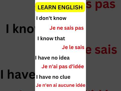 Vidéo: Inexpérimenté dans une phrase ?