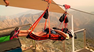 The Ras al Khaimah Zipline, operated by Toroverde.