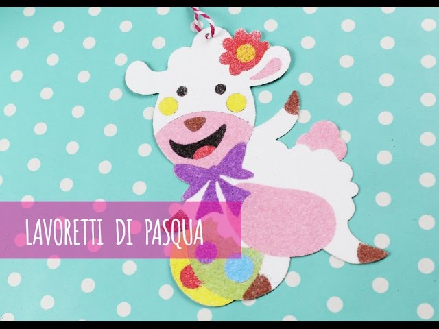Sabbiarelli a tema pasquale - Liamo - Lavoretti per bambini