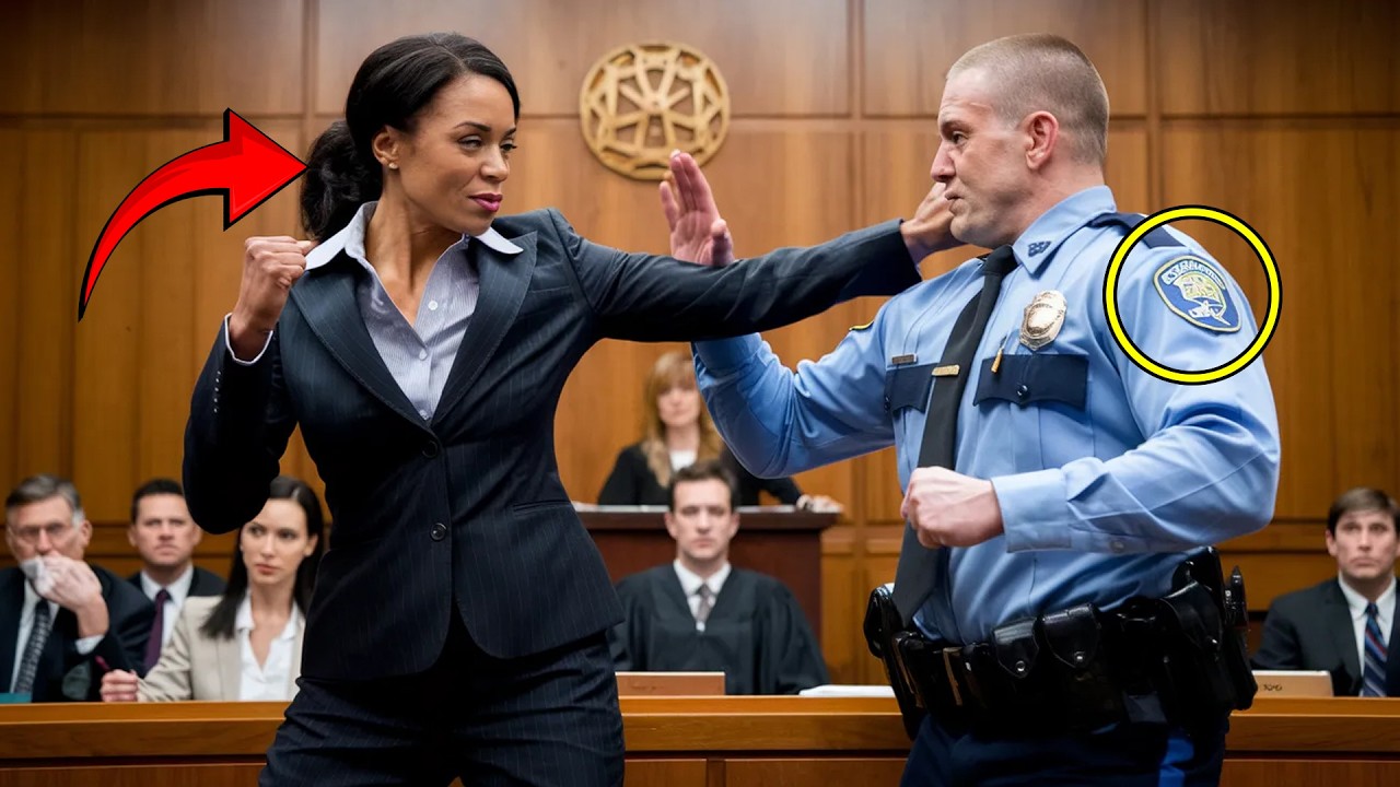 Cop Slapped a Black MP in Court — But Within Seconds, She Knocked Him Out Cold