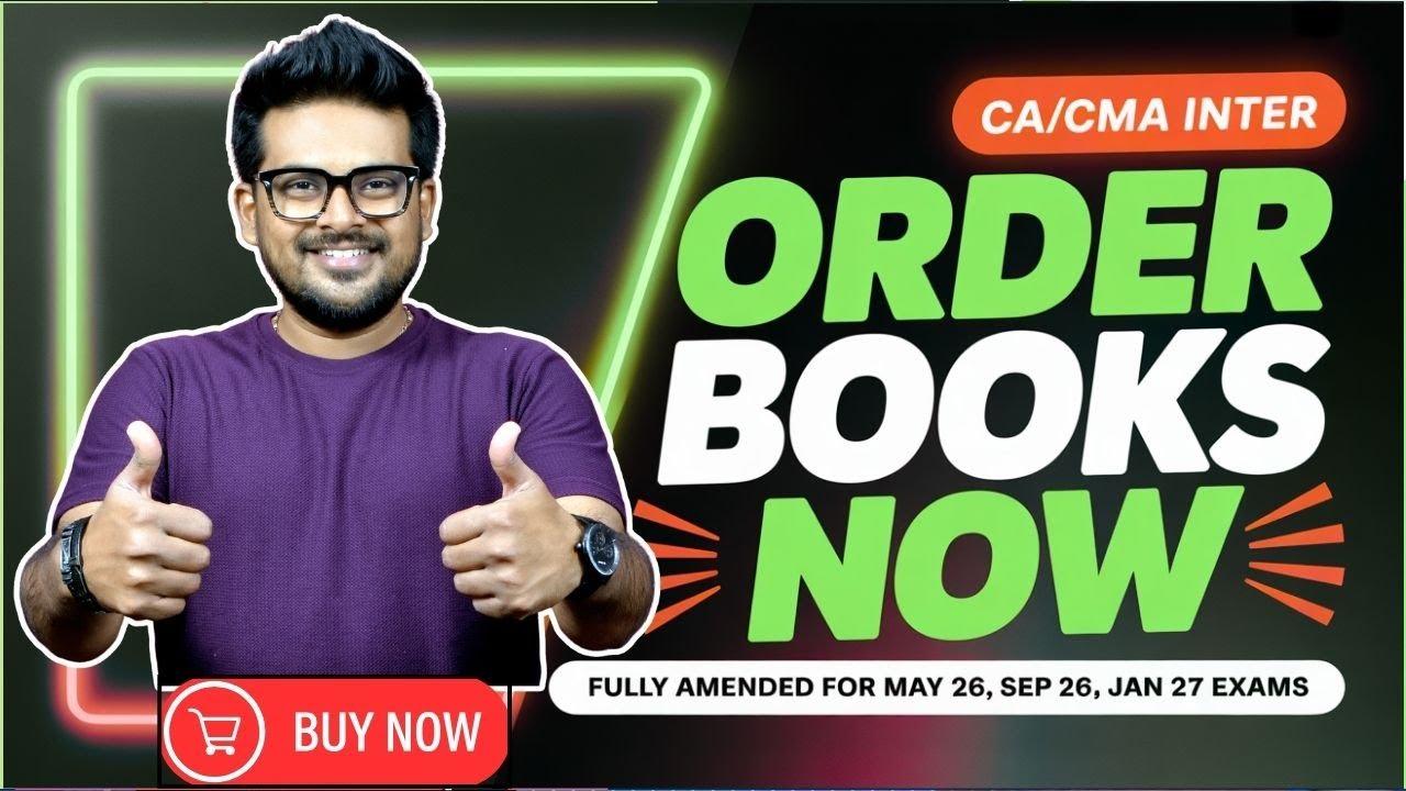 🔥 Купите книги прямо сейчас! 🔥 - CA/CMA INTER - Полностью обновлено - С мая 2026 года - #экзамены...