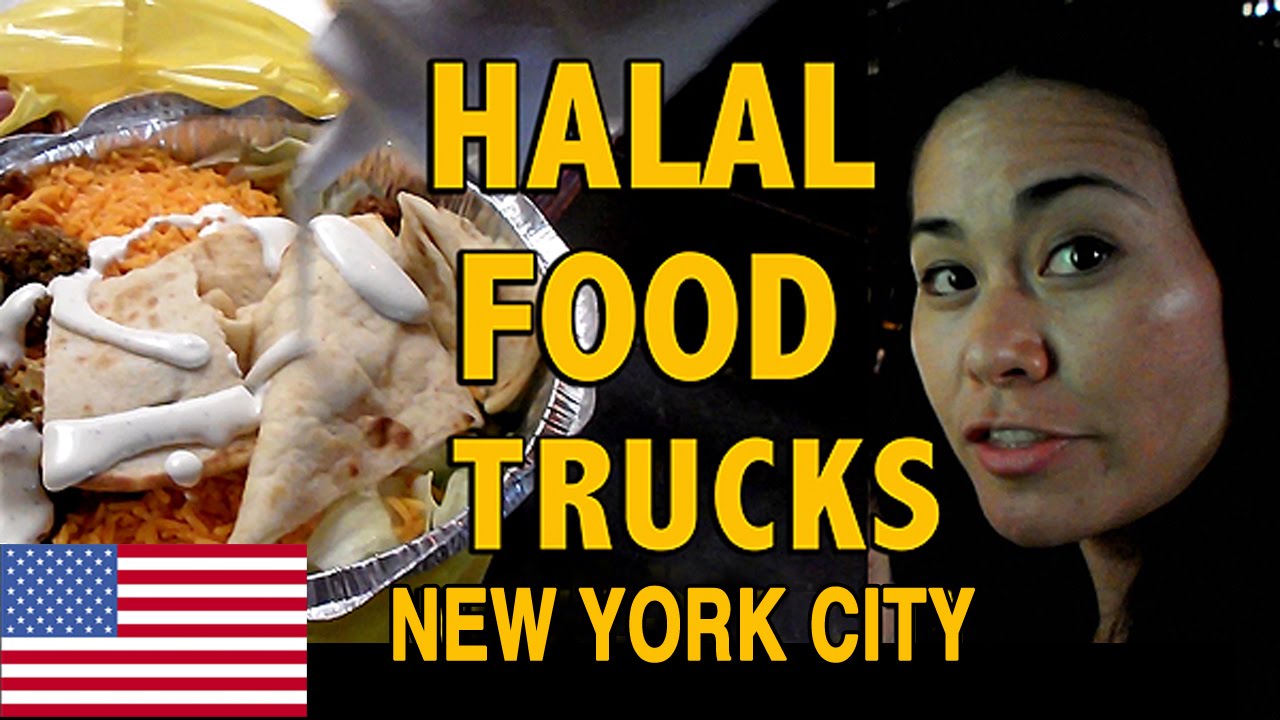 Halal Food Trucks in New York City | The Halal Guys Review - YouTube