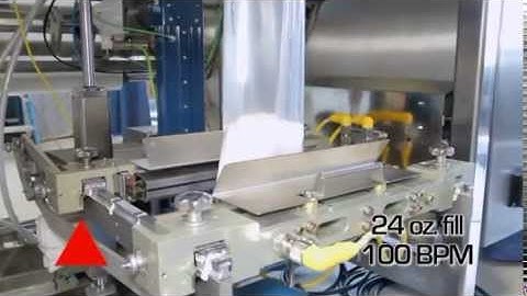 Model XYM15 Constant Motion Vertical Form Fill Seal Bagger