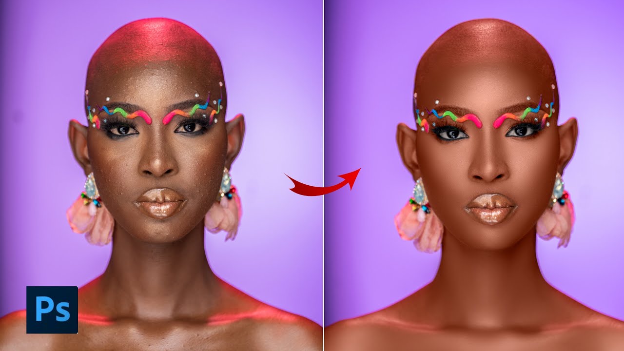 How To Match Skin Tones Using Solid Color In Photoshop Photoshop How To Match Skin Tones Using Solid Color In Photoshop Photoshop