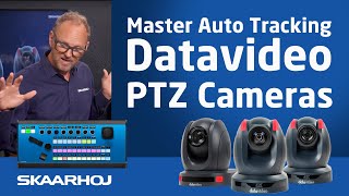 Datavideo PTZ Cameras: Master Auto Tracking with SKAARHOJ PTZ Controllers