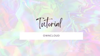 Tutorial Full Owncloud Server by Using XAMPP