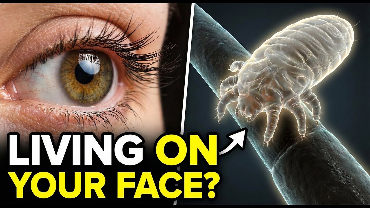 The Microscopic Monsters Living in Your Eyelashes - YouTube
