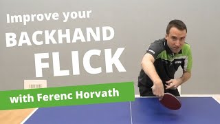 5 tips to improve your BACKHAND FLICK (with Ferenc Horvath)