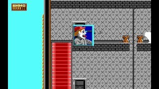All Dave's death animations - Dangerous Dave in the Haunted Mansion (1991), MS-DOS game nr. 4 screenshot 4