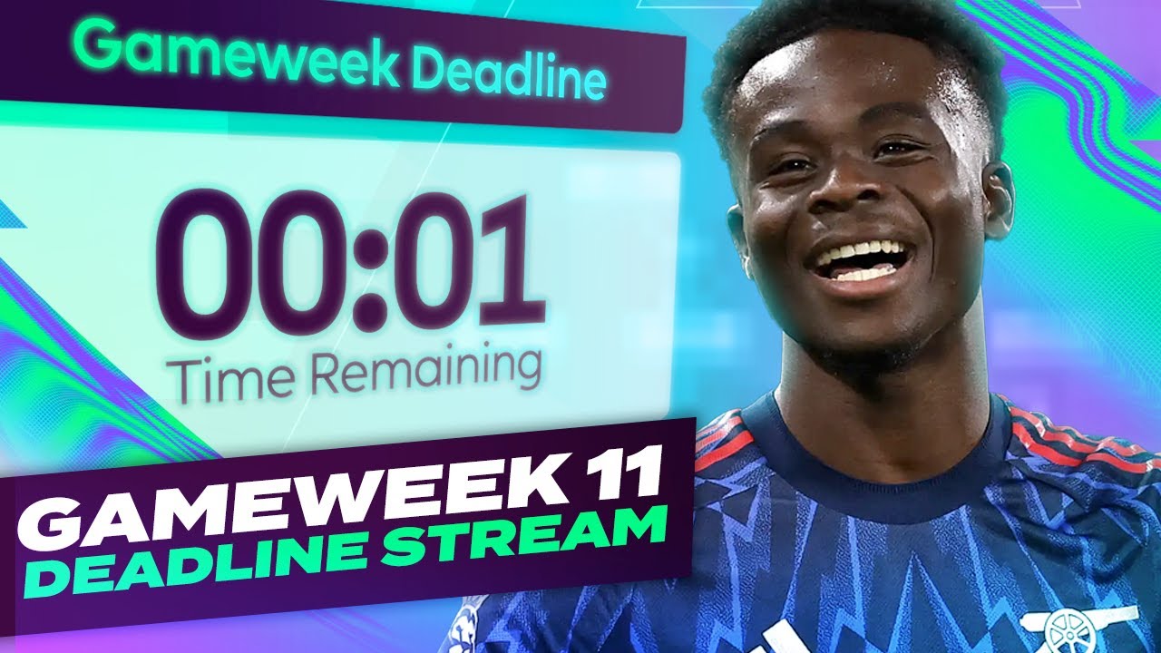 1 TRANSFER 🔒 2 TO GO 🤔 FPL DEADLINE STREAM GAMEWEEK 11 | Fantasy Premier League Tips 2025/26