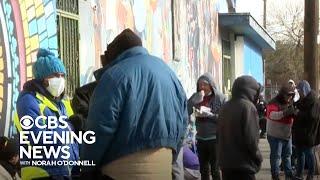 Buses of migrants arrive near Vice President Kamala Harris' home in Washington, D.C.