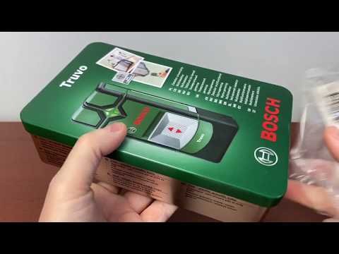 Bosch Truvo Detector - Unboxing and Testing