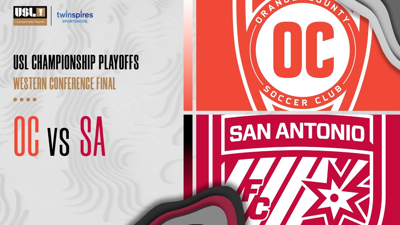 2021 USL Championship Playoffs Orange County SC vs. San Antonio FC