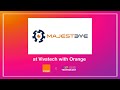 Majesteye with orange vivatech