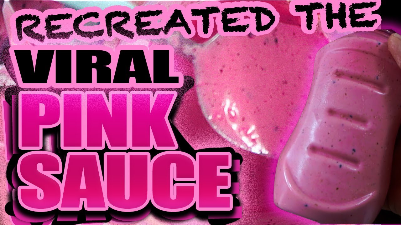 Recreated VIRAL PINK SAUCE Recipe How to make THE PINK SAUCE at home