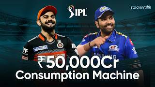 50,000 Cr. Consumption Machine | Stack Wealth | #cricket #ipl2026 #iplnews