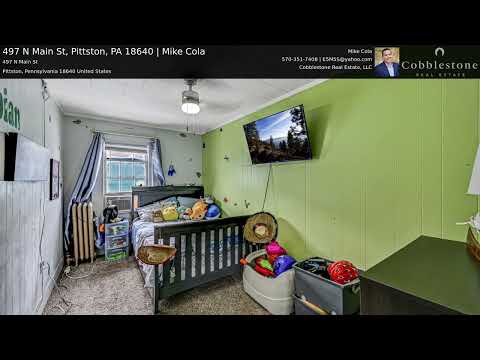 497 N Main St, Pittston, PA home video tour