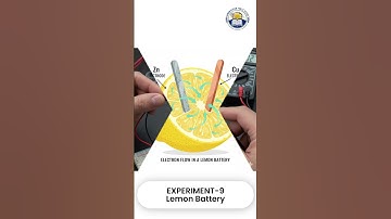 Lemon Battery 🍋⚡ | Generate Electricity with a Lemon! | #gkpslearning
