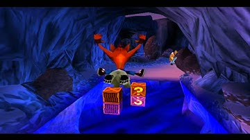 Walking Through Crash Bandicoot 2 Cortex Strikes Back part 14 2 gems 1 crystal