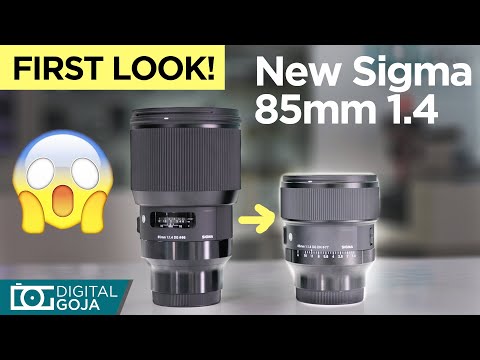 Sigma 85mm f1.4 DG DN Art lens [FIRST LOOK!]