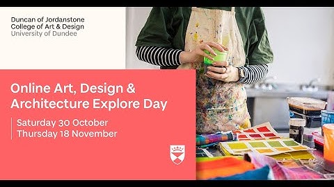 Art, Design & Architecture Explore Day 2021 | Dean