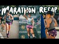 Running my first marathon  recap