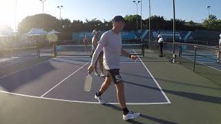 2024 APP Newport Beach Open Pickleball Tournament Mixed Doubles Pro Points Draw R2