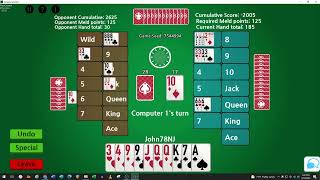 Canasta Junction Solitaire Quick Playthrough screenshot 4