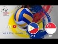 Volleyball Men's: Bronze medal Philippines vs Singapore | 18th ASEAN University Games Singapore 2016