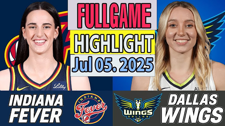 Dallas Wings vs Indiana Fever FULLGAME Qtr Highlights [Jul 05, 2O25]| Women's Basketball 2025
