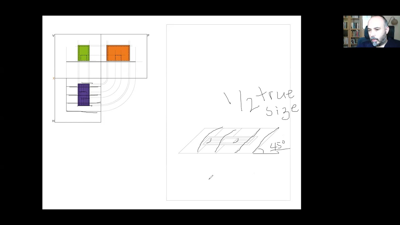 architectural presentation techniques 25 projection exercise