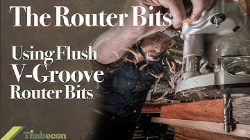 The Router Bits - Using V-Groove Router Bits