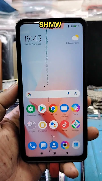 Proses Vacum LCD Untuk Menghilangkan Lumut Pada LCD Poco X3 NFC & Poco X3 Pro