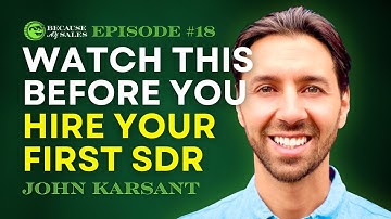 How to run an outsourced SDR agency with 70 clients - John Karsant