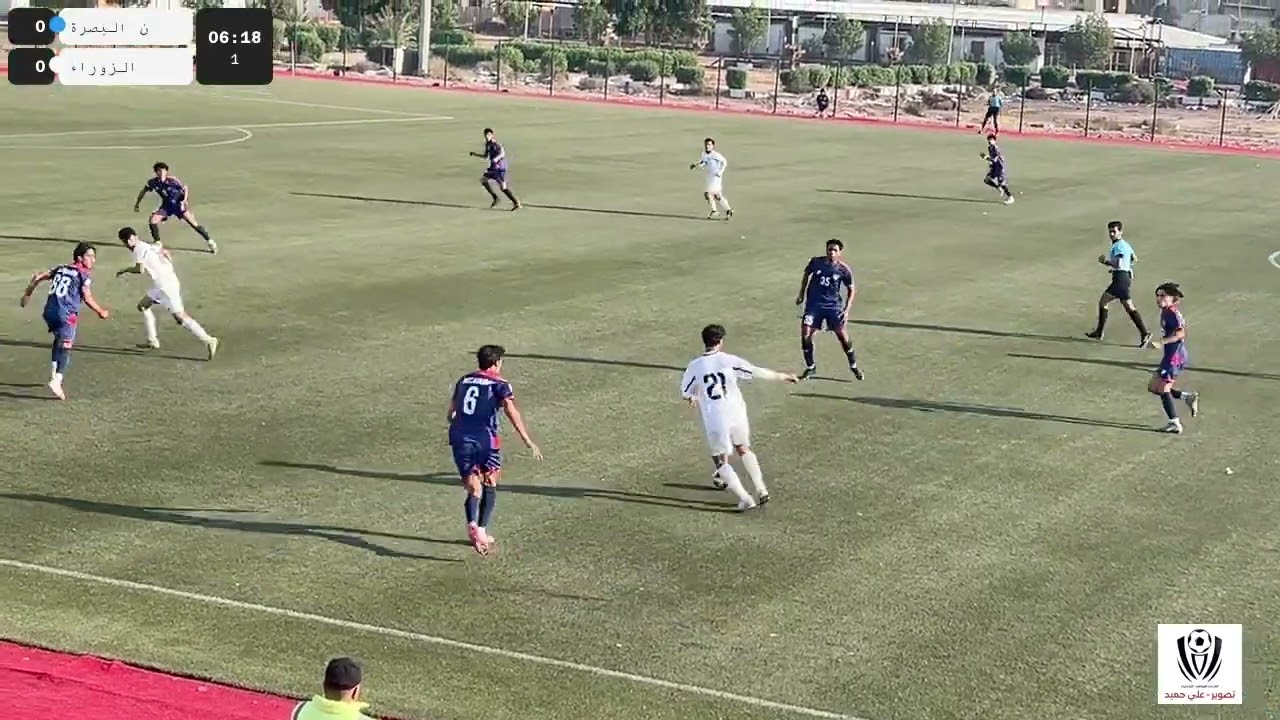 الشوط الاول / شباب الزوراء - شباب ن البصرة