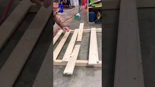 Craft Fair Display Wall #diy #etsy #sell #shorts #short #fast #woodworking #maker #contentcreator