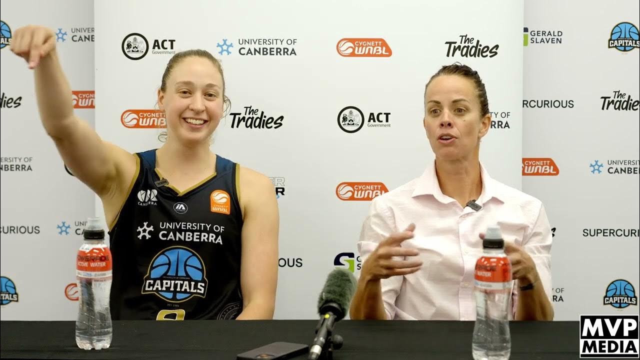 UC Capitals v Adelaide Lightning post game press conference YouTube