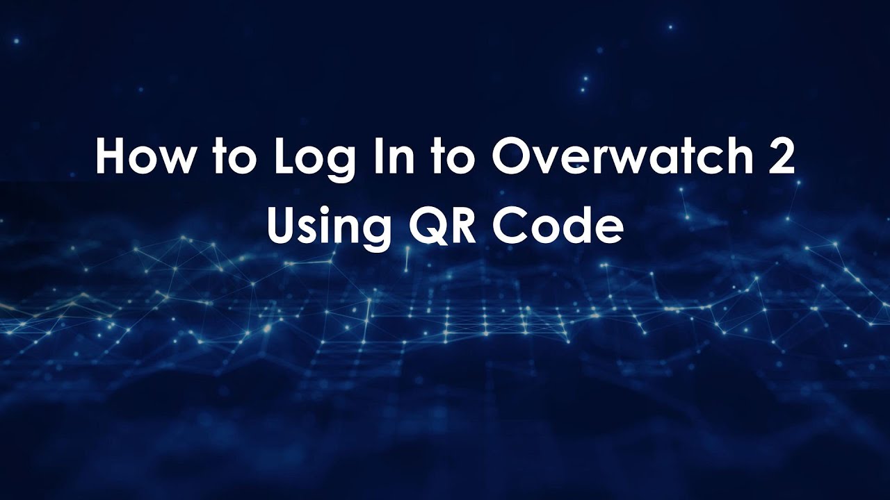 How to Log In to Overwatch 2 Using QR Code - YouTube