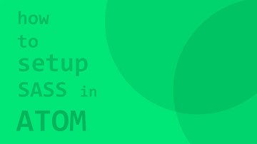 HowTo : Setup SASS in ATOM - Text Editor