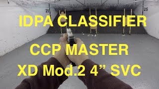 IDPA Classifier CCP Master