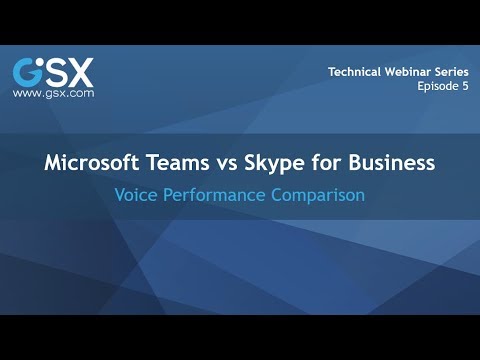 Microsoft Teams vs Skype for Business Voice Performance Comparison ...