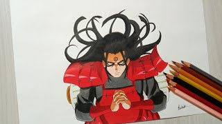 How To Draw Hashirama Senju - Naruto Shippuden | Step By Step Tutorial screenshot 1