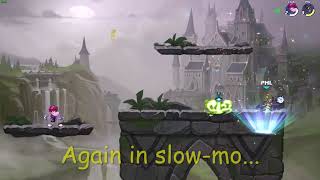 phlip being gangster af - Brawlhalla bouncy bomb catch