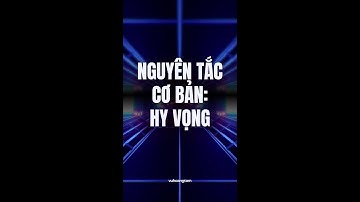 4 Nguyên Tắc Cơ Bản Kinh Doanh Amway: 3. HY VỌNG
