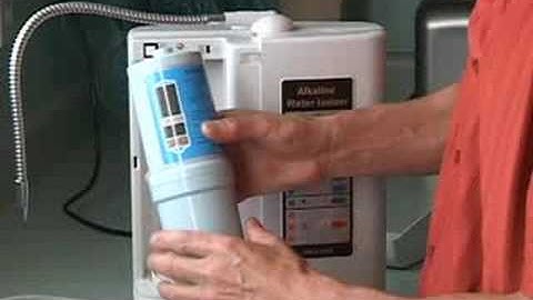 Filter Installation Video for the Jupiter Neptune/Mavello JP101 Water Ionizer