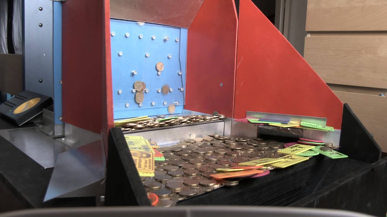 Coin Pusher JACKPOT, home made, for sale! YouTube