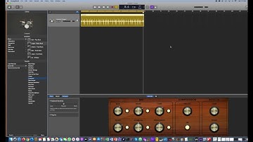 How to create drum tracks - (Garageband)
